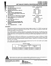 DataSheet TLC0832 pdf